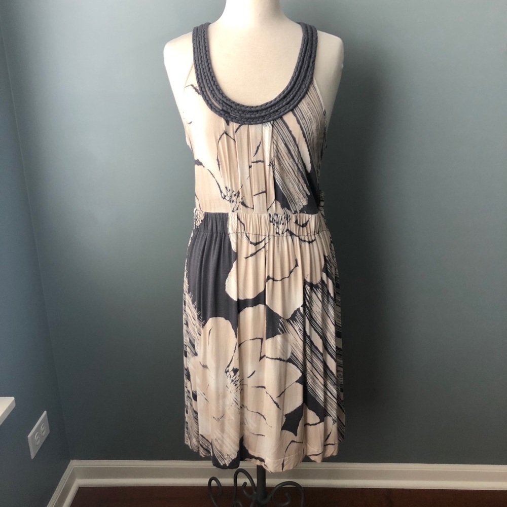 Anthropologie Deletta Floral Print Dress